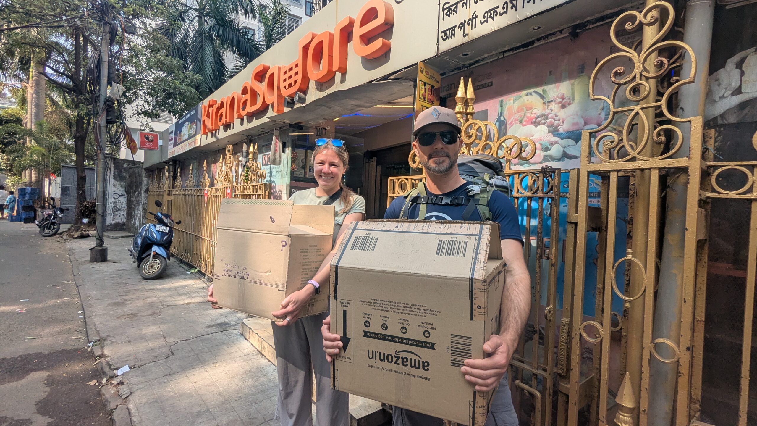 Post office adventures in Kolkota